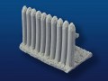 Stockade Braced Straight Wall Section  