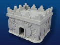 Assyrian House w/ Crenellations