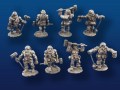 Dwarven Miners w/ Sledge Hammers  (4)