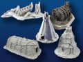15mm & 28mm Native American Structures