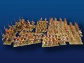 Greenwood & Ball Garrison Achaemenid Persian Army ( 5 Cavalry, 10 Camel Mounted, 126 Infantry)