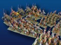 Greenwood & Ball Garrison Achaemenid Persian Army ( 5 Cavalry, 10 Camel Mounted, 126 Infantry)