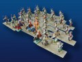 25mm Achamenian Persian Archers  w/ Command (44 figs.)