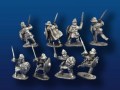 28mm Carolingians (16 Figs., 4 poses)