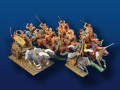 25mm  Celtic Chariot & Cavalry (1 chariot, 14 Cavalry)