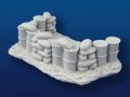 28mm Sandbag/Oil Drum Position