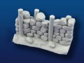 25mm Post/Stone Wall System  (14 Pieces, 4 items)