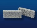 Capped Stone Wall , Straight (2)