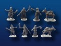 Female Adventurers w/ Mule miniatures 4-pack