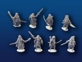 Female Adventurers w/ Mule miniatures 4-pack